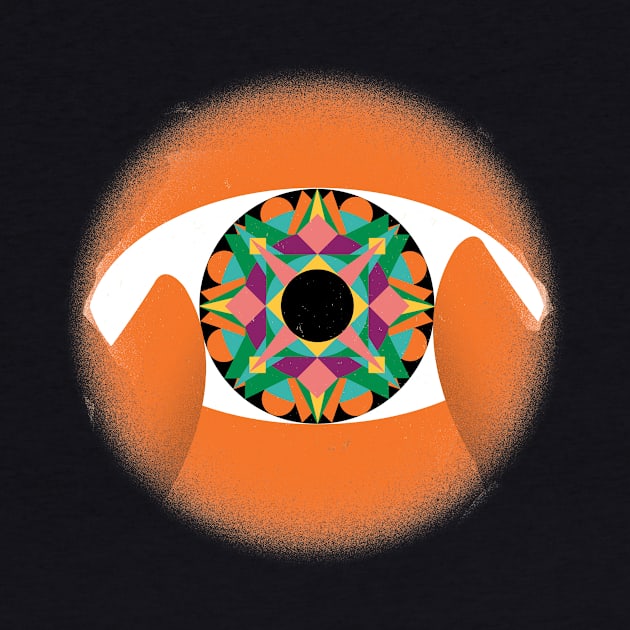 Kaleidoscope eye by Neil Webb | Illustrator